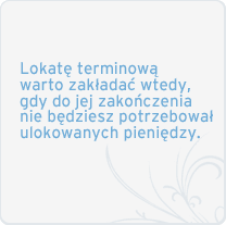 Przewodnik ekonomiczny i finansowy - lokaty terminowe