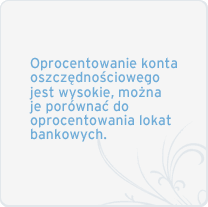 Portal edukacji finansowej - oprocentowanie kont oszczędnościowych w bankach