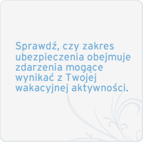 Edukacyjny poradnik o ubezpieczeniach i finansach - ubezpieczenie wakacyjne